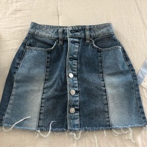 Pacsun jean skirt